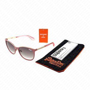 Superdry SDS Echoes 073 56mm Matte Pink Gold Sunglasses